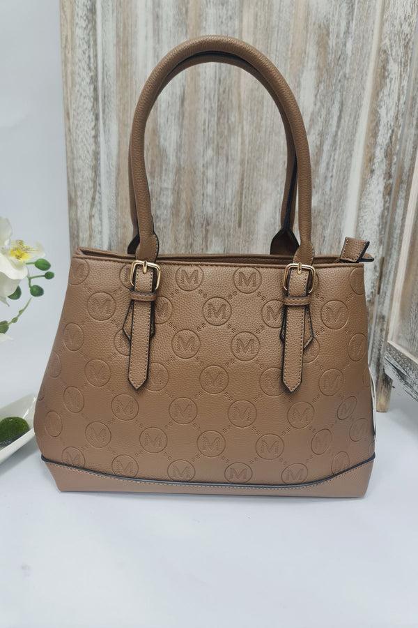 Love My Fashions Adjustable Strap Two Handle Shoulder Bag