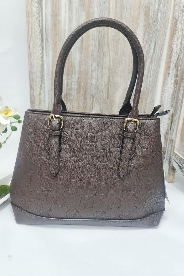 love my fashions Adjustable Strap Two Handle Shoulder Bag