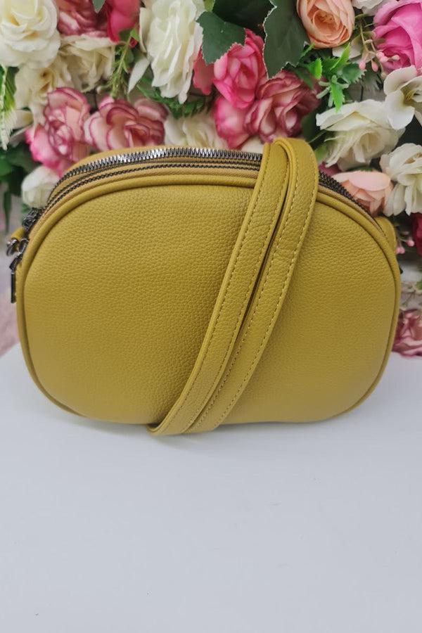 love my fashions Back Zip Adjustable Strap Shoulder Bag