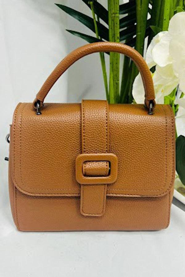 Love My Fashions Buckle Detail Top Handle Shoulder Bag