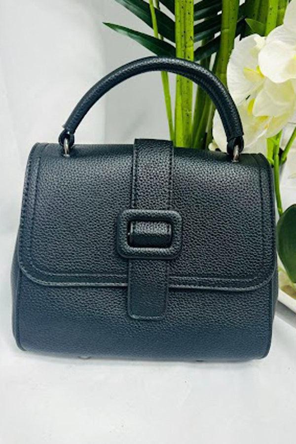 Love My Fashions Buckle Detail Top Handle Shoulder Bag