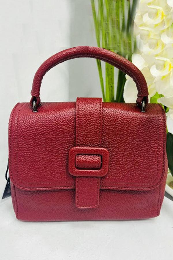 love my fashions Buckle Detail Top Handle Shoulder Bag