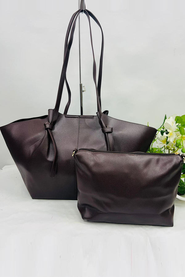 Love My Fashions Detachable Strap Two Handle Shoulder Bag