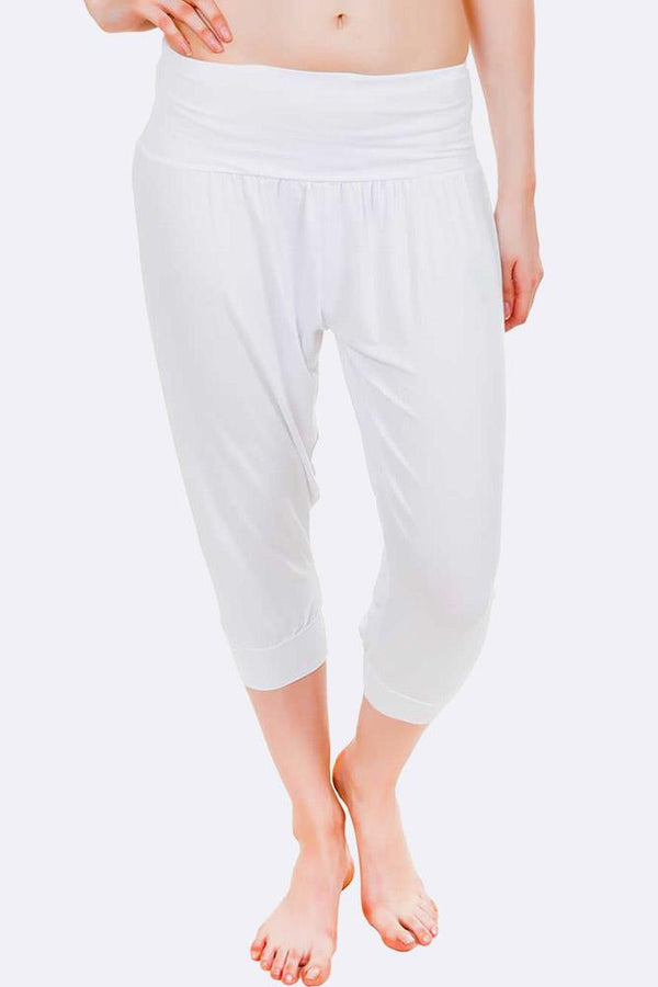 Love My Fashions Kamile Plain 3/4 Ali Baba Harem Trousers
