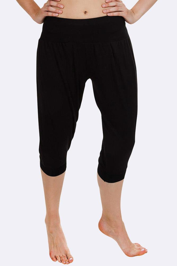 Love My Fashions Kamile Plain 3/4 Ali Baba Harem Trousers