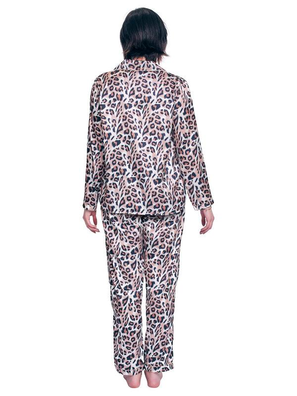 Love My Fashions Leopard Print Button-up Elasticated Waistband Co-Ord Set