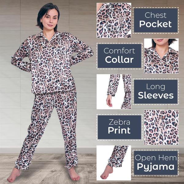 Love My Fashions Leopard Print Button-up Elasticated Waistband Co-Ord Set