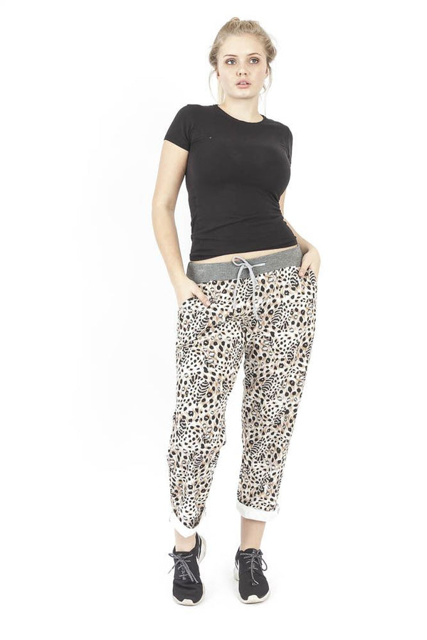 Love My Fashions Keira Leopard Print Trouser