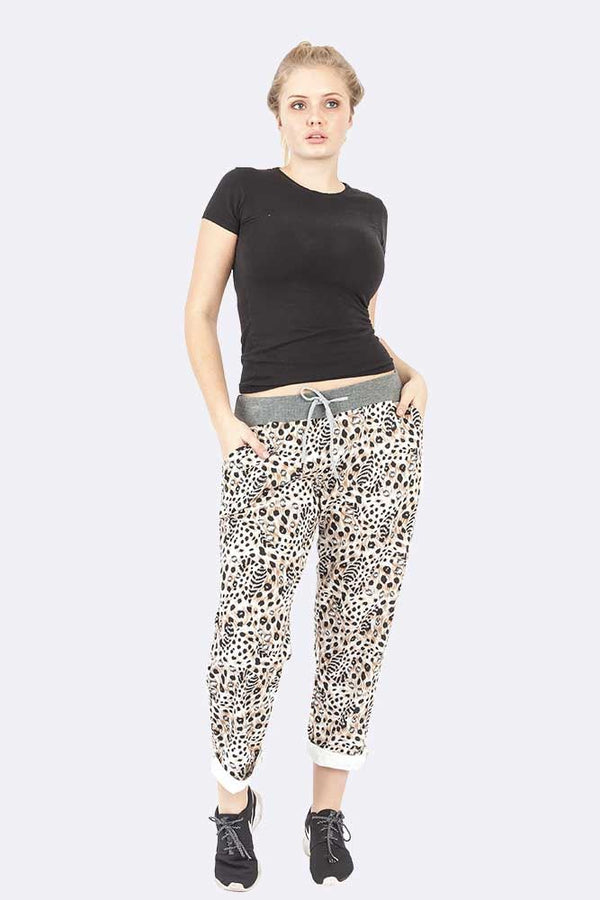 Love My Fashions Keira Leopard Print Trouser