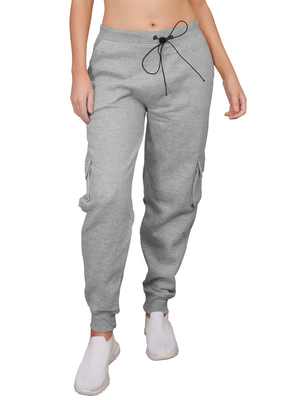 Love My Fashions Ladies Fleece Cargo Style Trouser