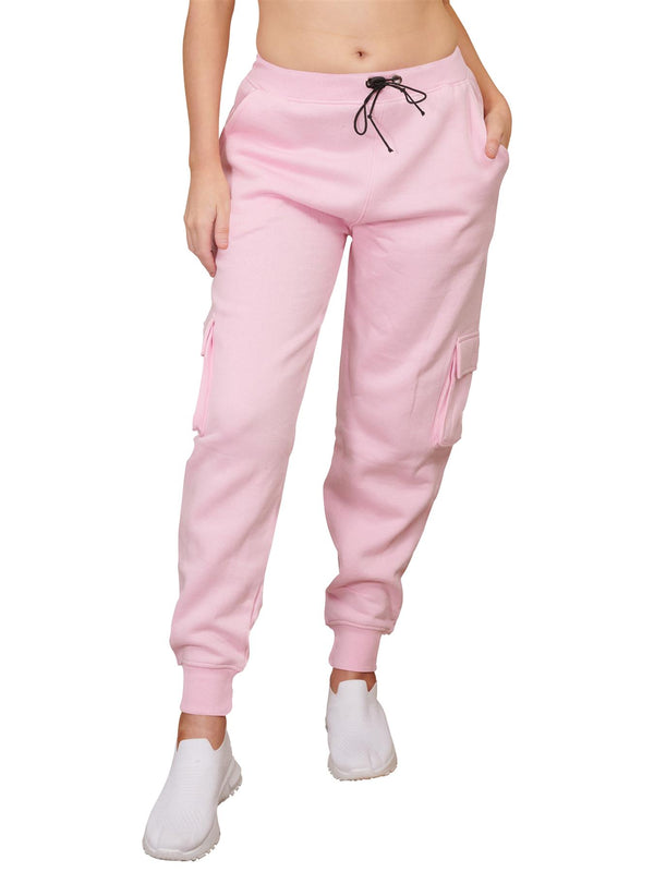Love My Fashions Ladies Fleece Cargo Style Trouser