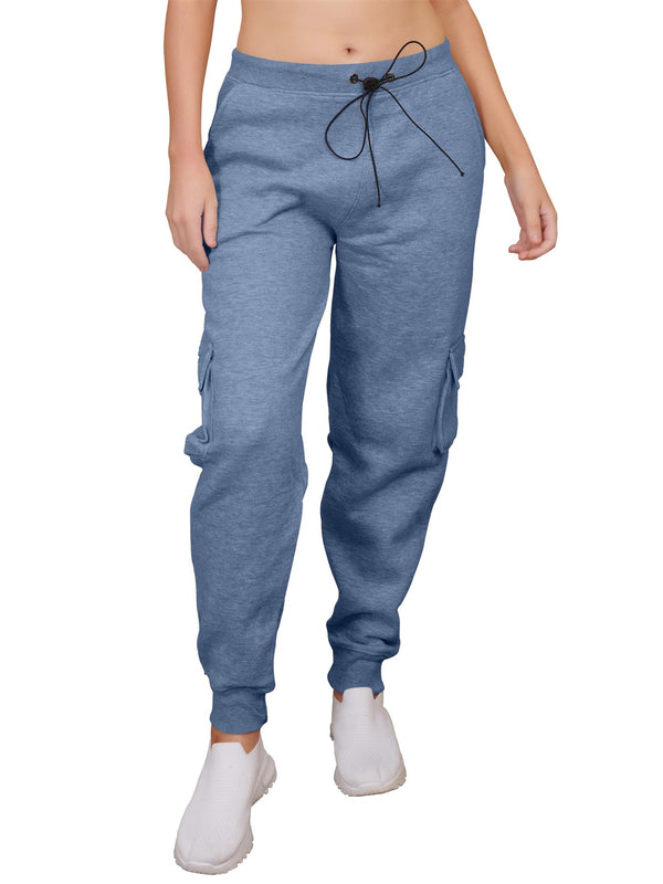 love my fashions Ladies Fleece Cargo Style Trouser