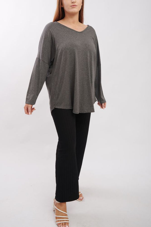 Love My Fashions Plain Viscose Top
