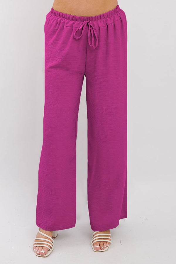 Love My Fashions Plain Wide Leg Palazzo