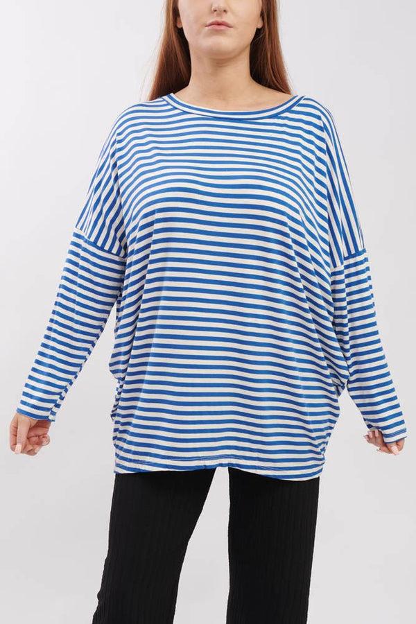 Love My Fashions Stripe Print Top