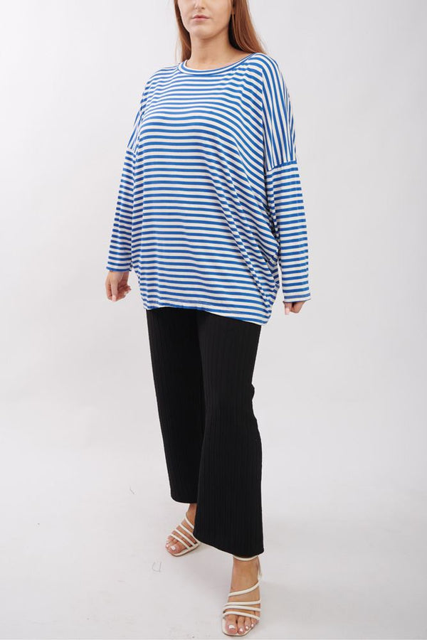 Love My Fashions Stripe Print Top