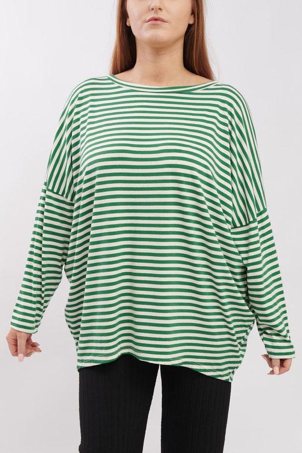 love my fashions Stripe Print Top