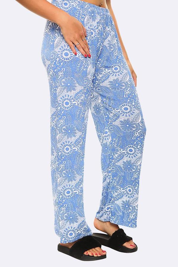 Love My Fashions Tropical Floral Palazzo Jogger