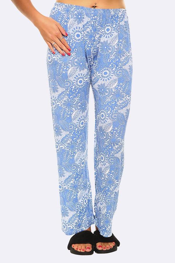 love my fashions Tropical Floral Palazzo Jogger