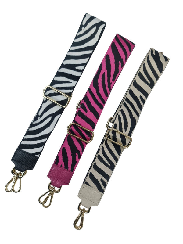 love my fashions Zebra Pattern Strap Buckle Belt