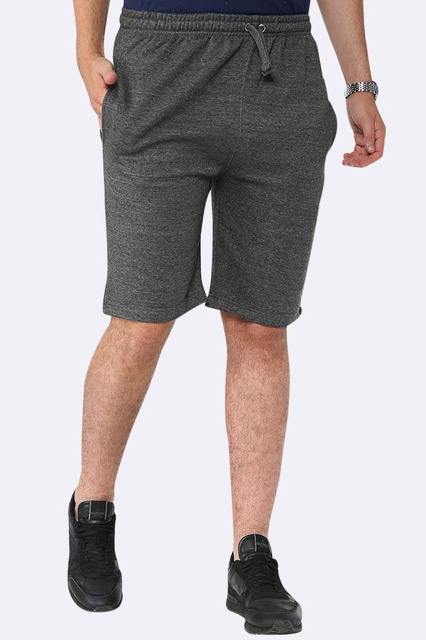 Love My Fashions Men Drawcord Side Zipper Plain Shorts
