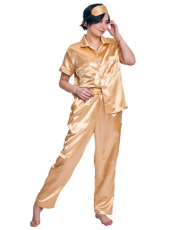 Love My Fashions Plain Front Pocket Trim Shirt Drawstring Waistband Co-Ord Set