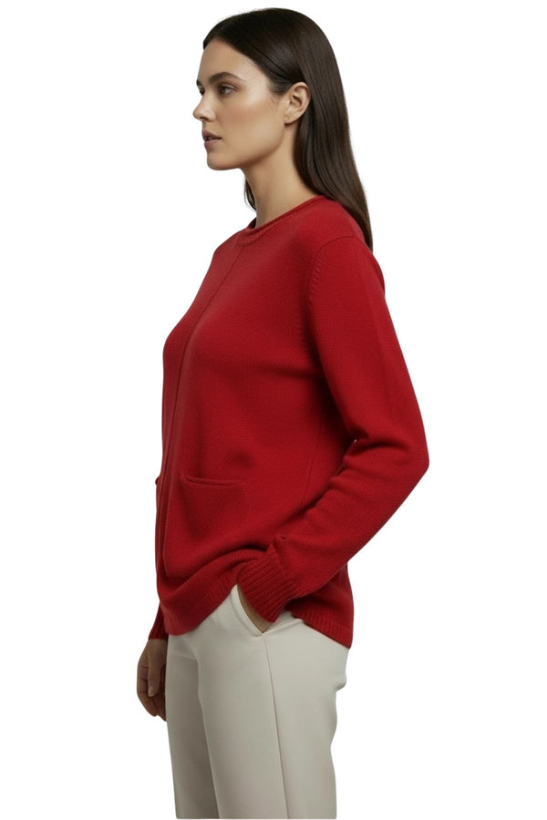 love My Fashions Plain Soft Feel Two Front Pockets Top