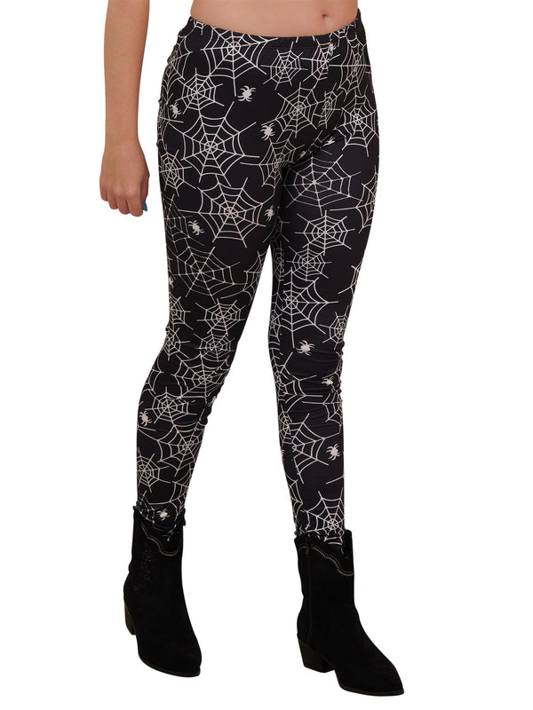 Love My Fashions Spider Cobweb Print Hallween Legging