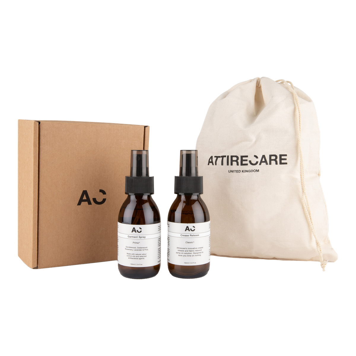 love stories Explore Set (Crease Release & Garment Spray) Lingerie wash set