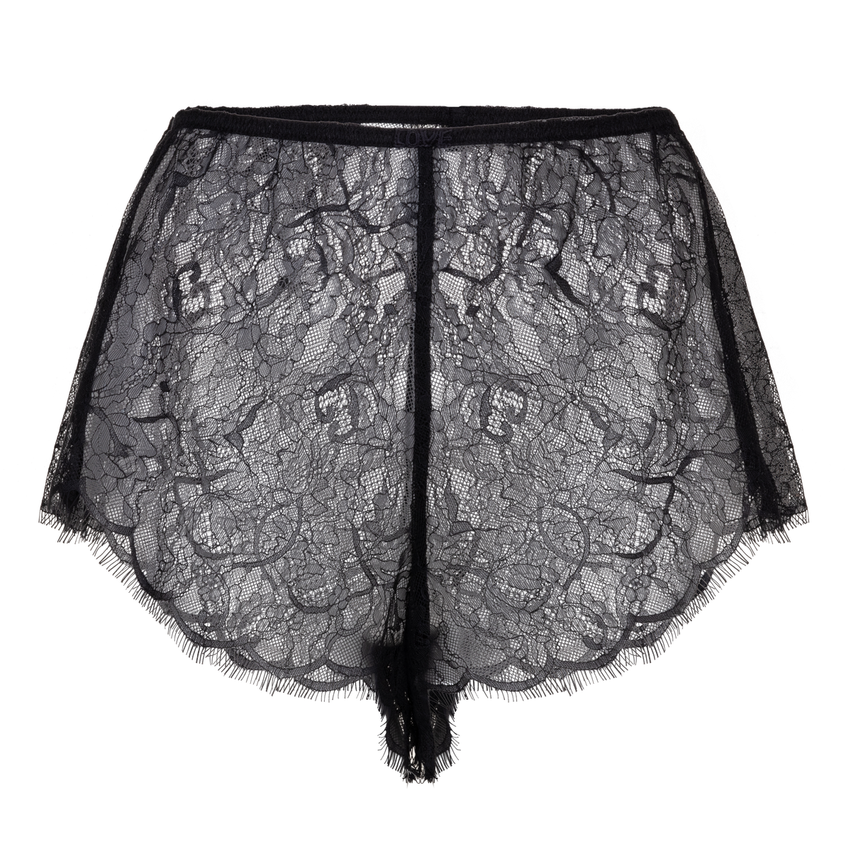 love stories Brooke Sheer lace shorts