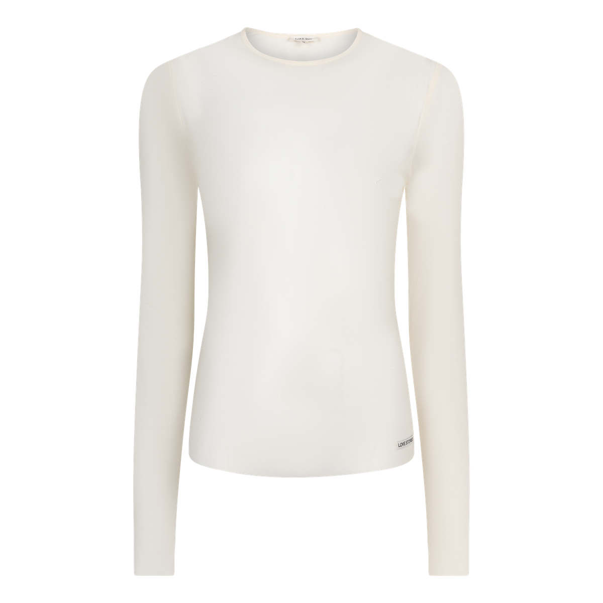 love stories Elle Long-sleeve mesh top