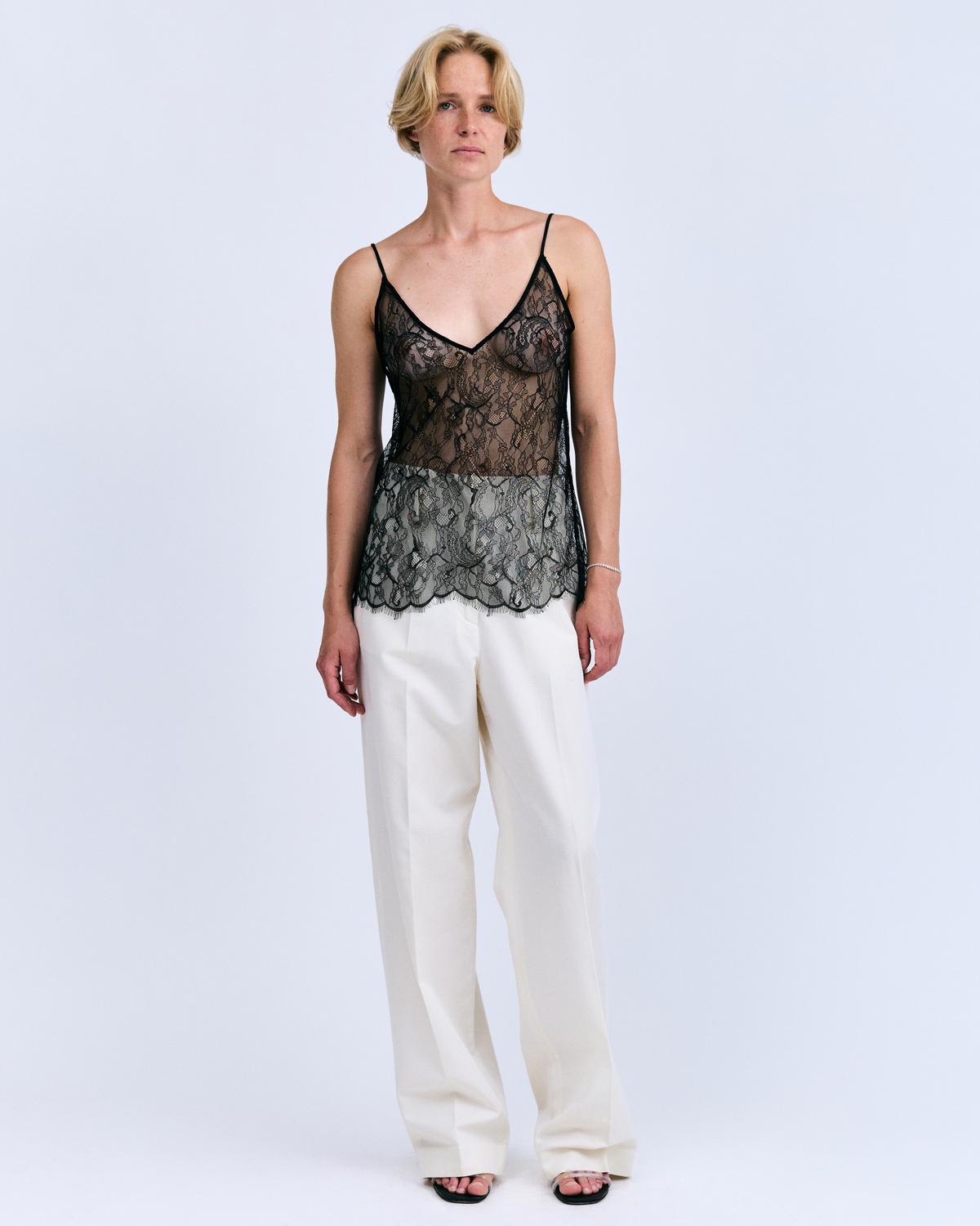 Love Stories Eve Sheer Lace Top