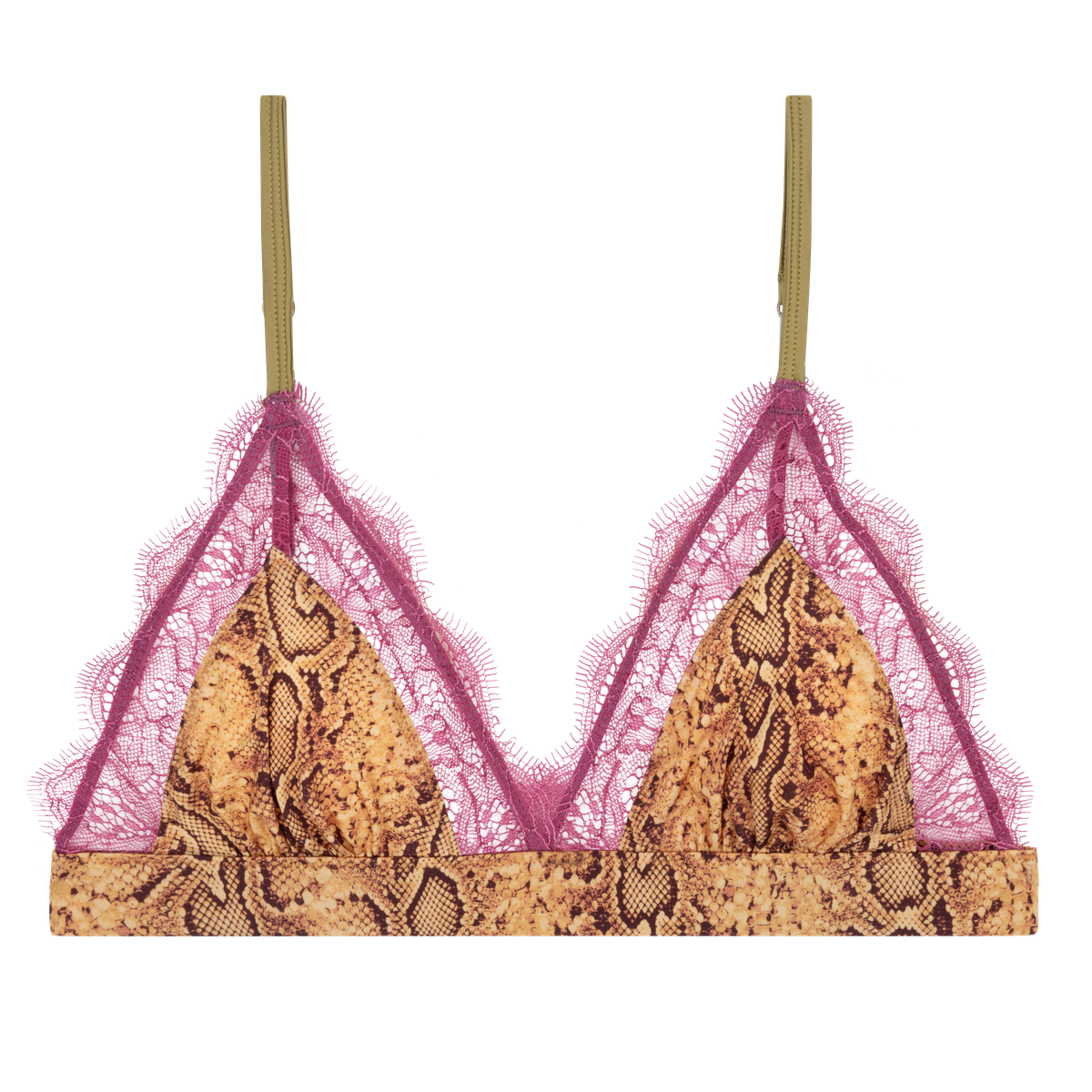 love stories Love Lace Delicate triangle bralette