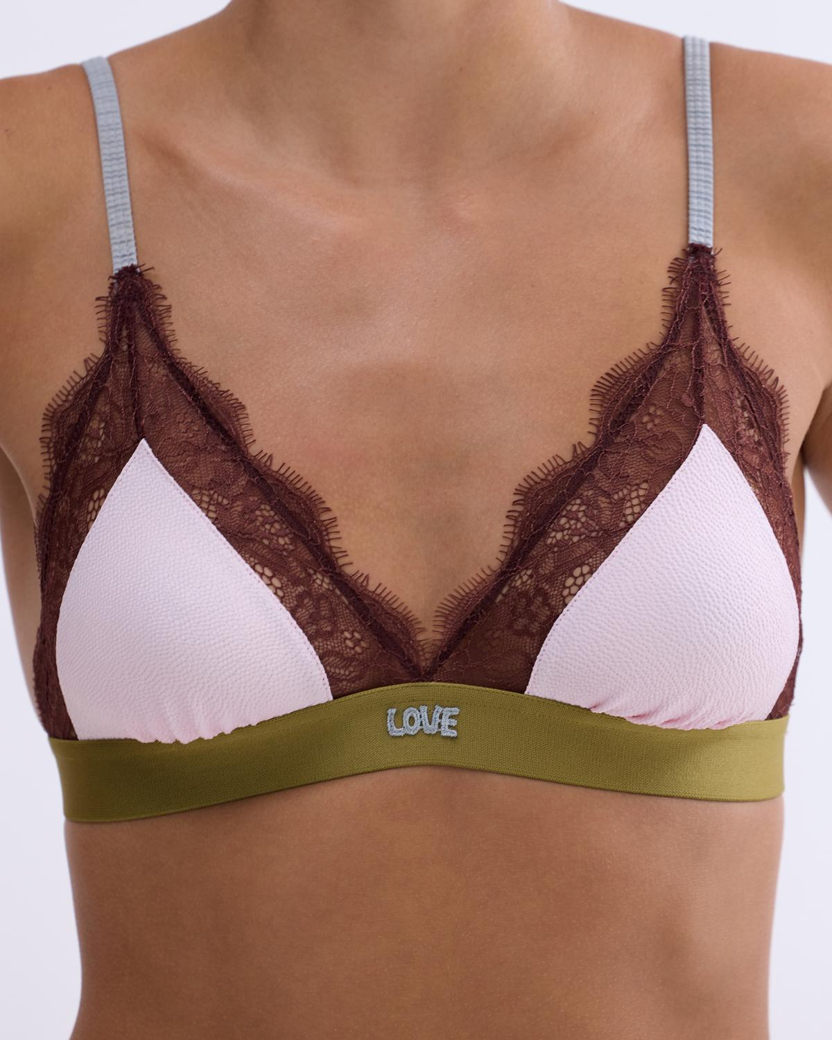 Love Stories Love Lace Delicate Triangle Bralette