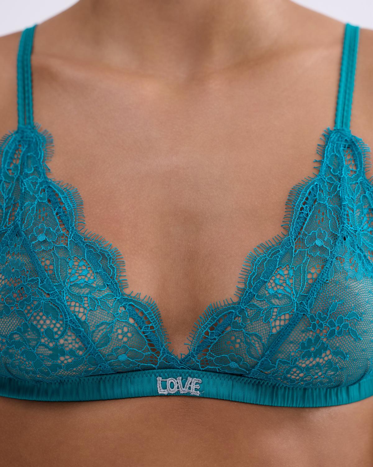Love Stories Love Lace Delicate Triangle Bralette