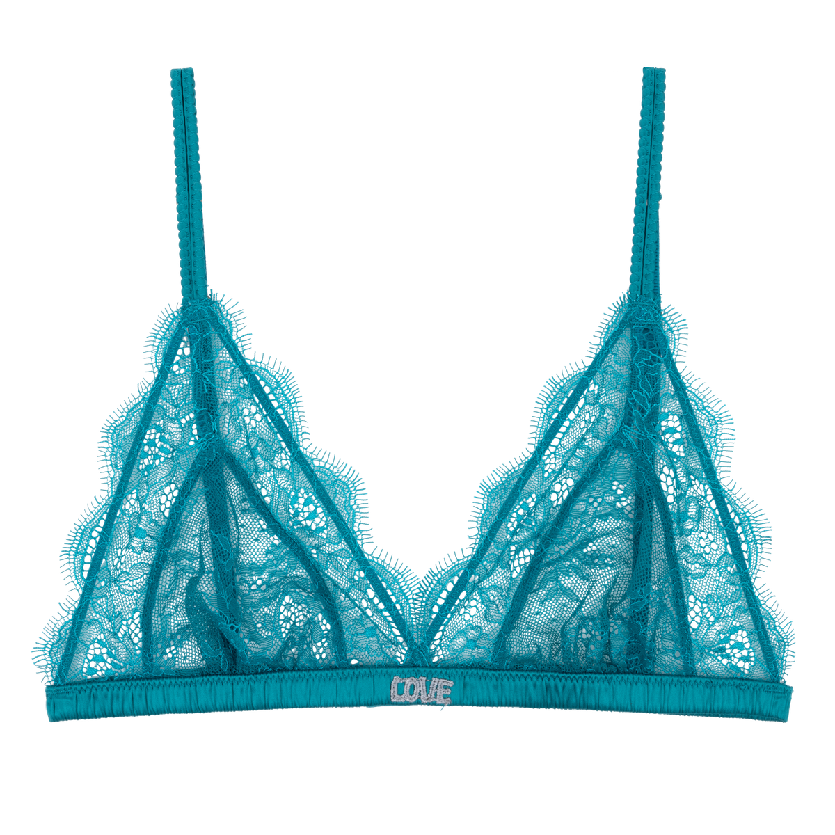 love stories Love Lace Delicate triangle bralette