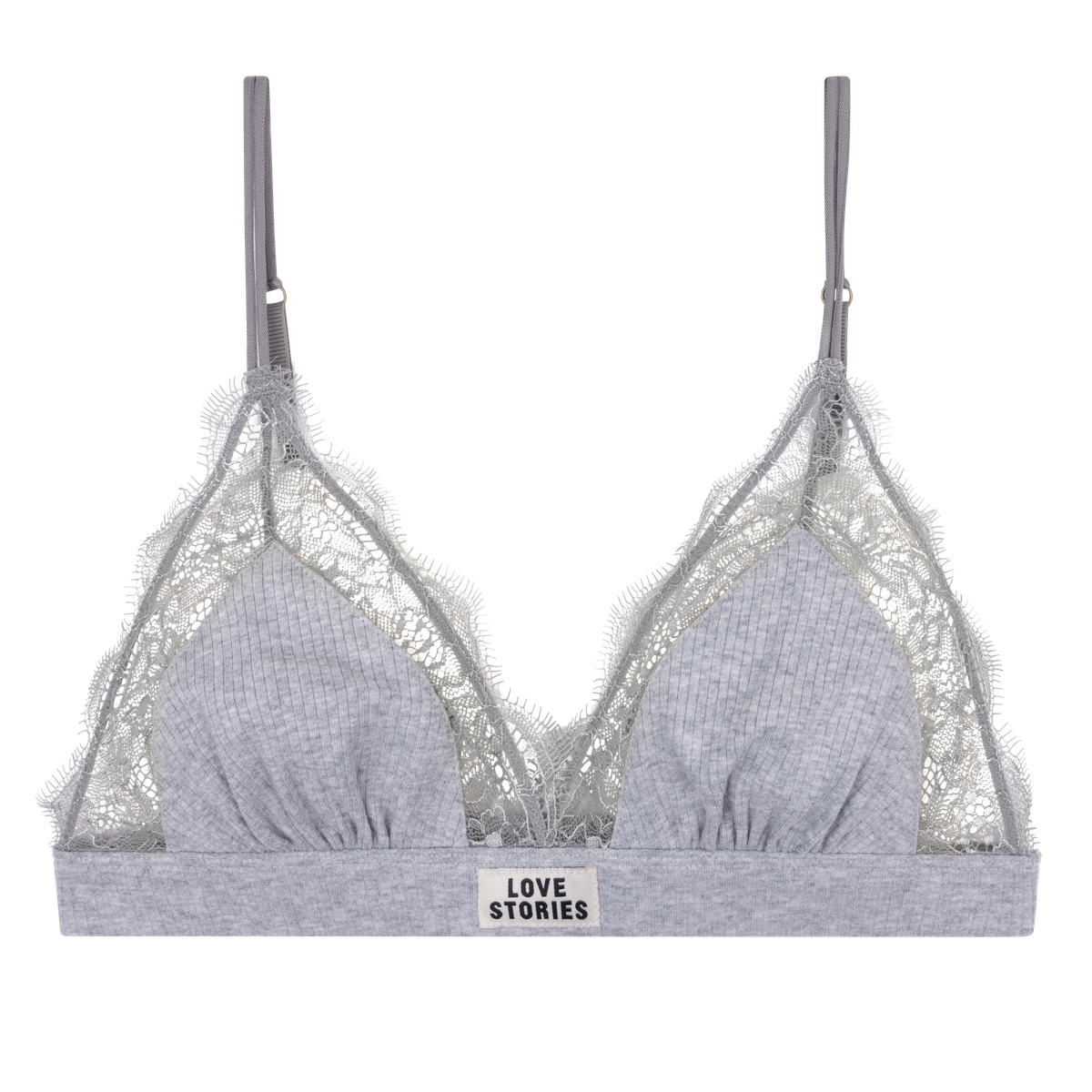 love stories Love Lace Delicate triangle bralette