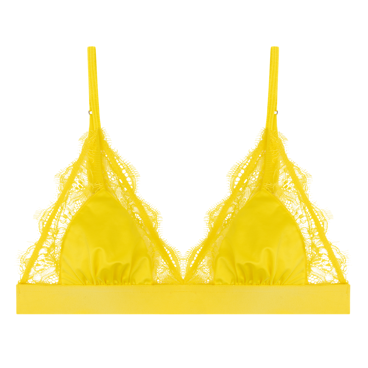 love stories Love Lace Delicate triangle bralette