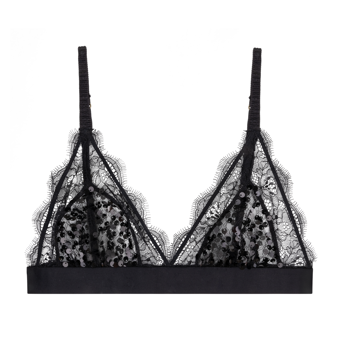 love stories Love Lace Delicate triangle bralette