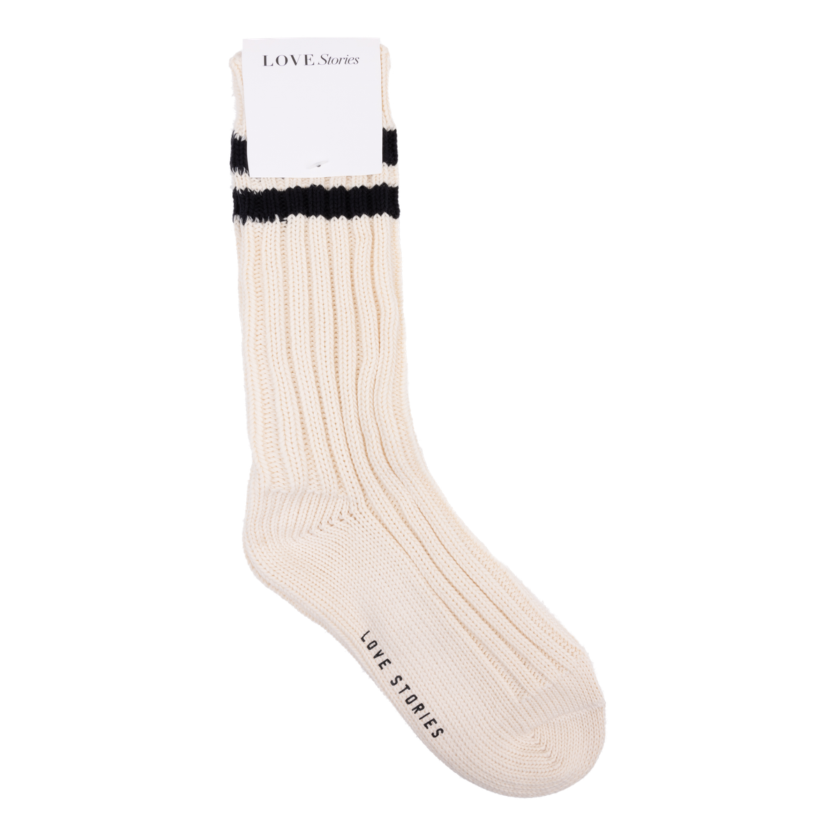 Love Stories Rib Socks Stripe Sporty Rib Socks