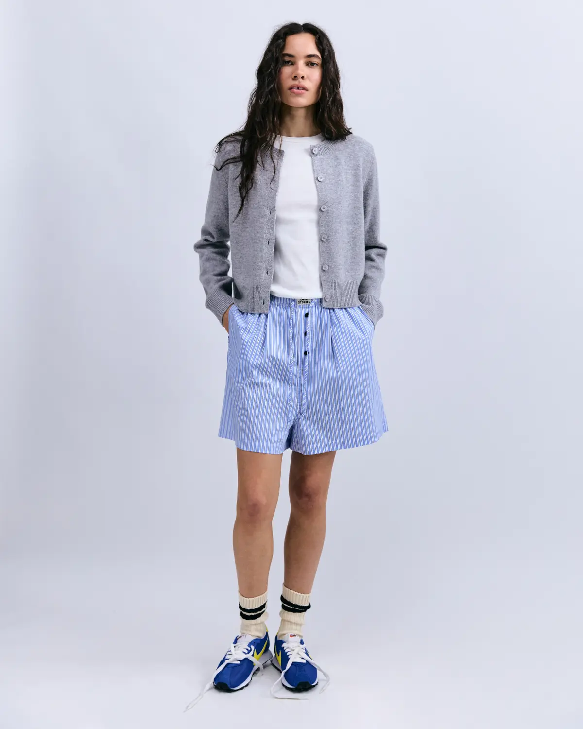 Love Stories Rib Socks Stripe Sporty Rib Socks