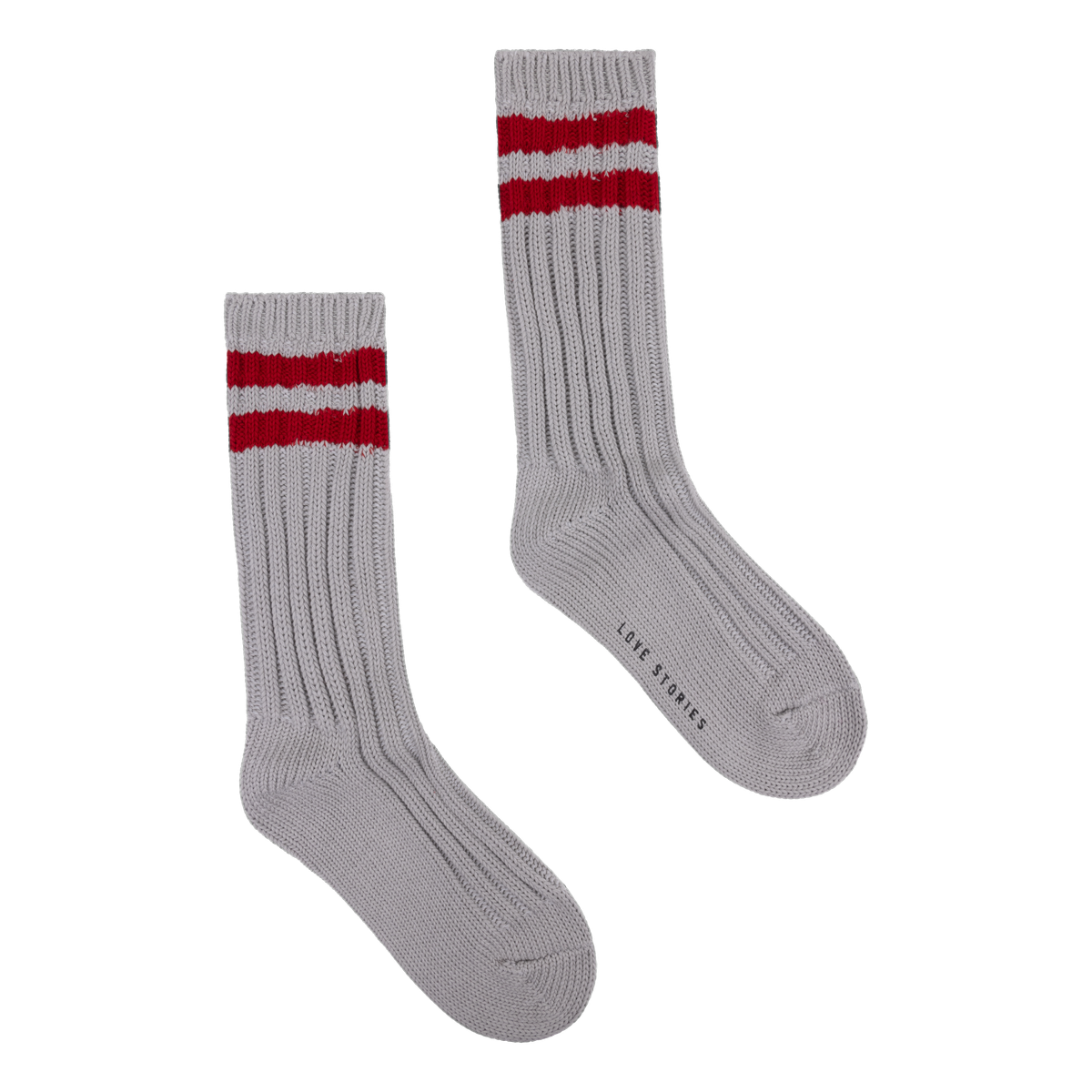 love stories Rib Socks Stripe Sporty rib socks