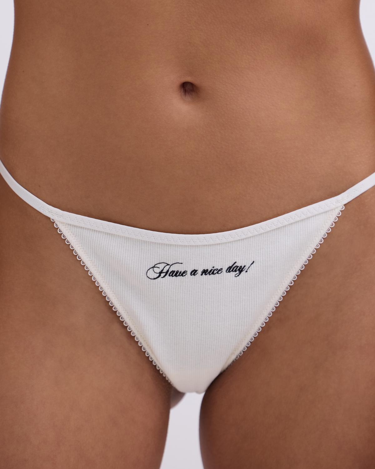 Love Stories Roomservice Elegant String Briefs