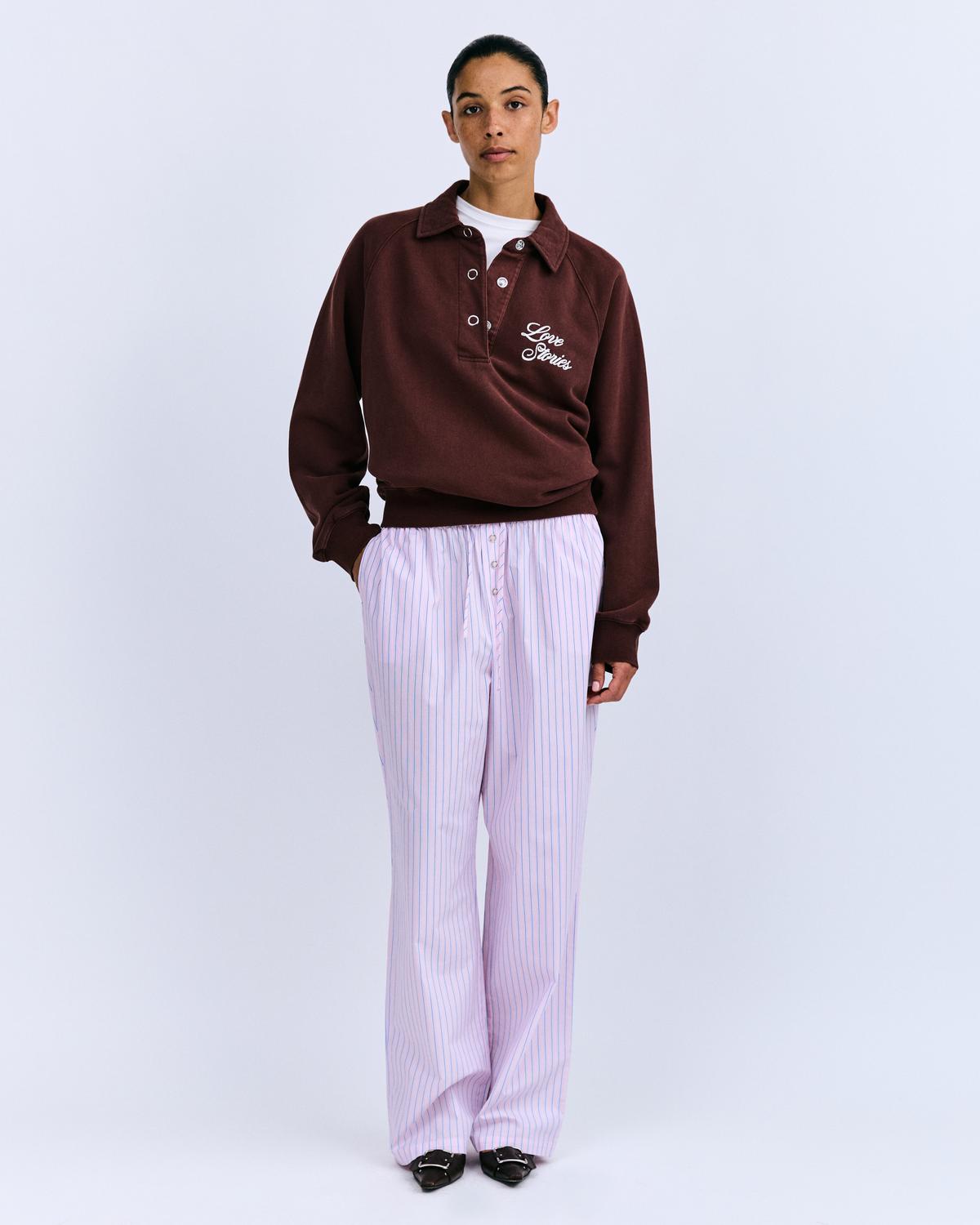 Love Stories Russell Collared Sweater