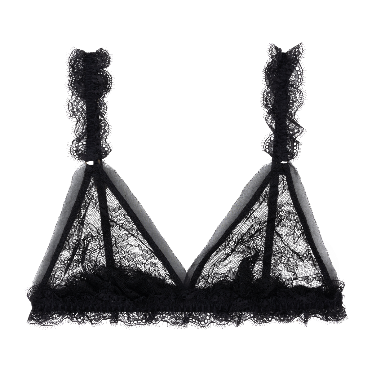love stories Uma Comfortable triangle bralette