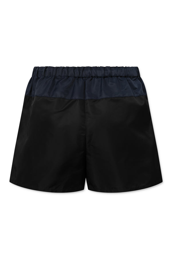Lovechild 1979 Alessio 2 Tone Shorts - Black/Total Eclipse