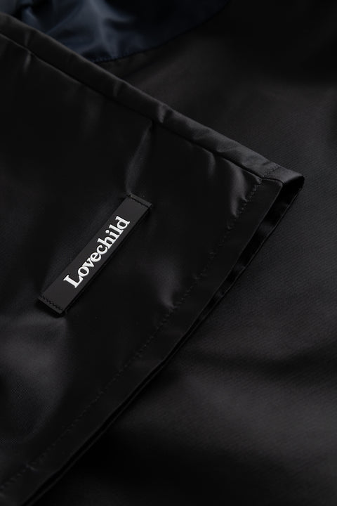 Lovechild 1979 Alessio 2 Tone Shorts - Black/Total Eclipse