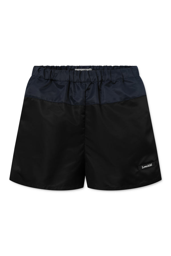 lovechild 1979 Alessio 2 tone Shorts - Black/Total Eclipse