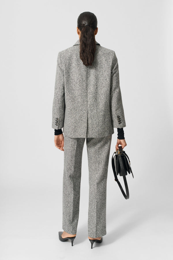 Lovechild 1979 Arizona Blazer - Black And White Herringbone