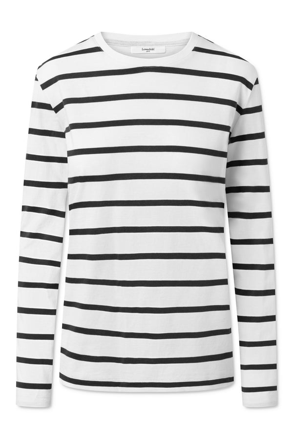 lovechild 1979 London T-shirt - Striped Black - Multi Black